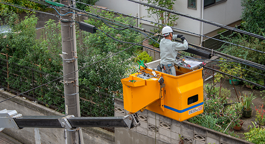 電気通信工事業のイメージ画像